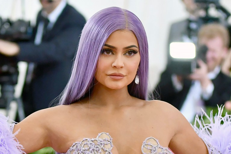 Kylie Jenner attends The Metropolitan Museum of Art's Costume Institute benefit gala celebrating the opening of the Heavenly Bodies: Fashion and the Catholic Imagination exhibition on Monday, May 7, 2018, in New York.