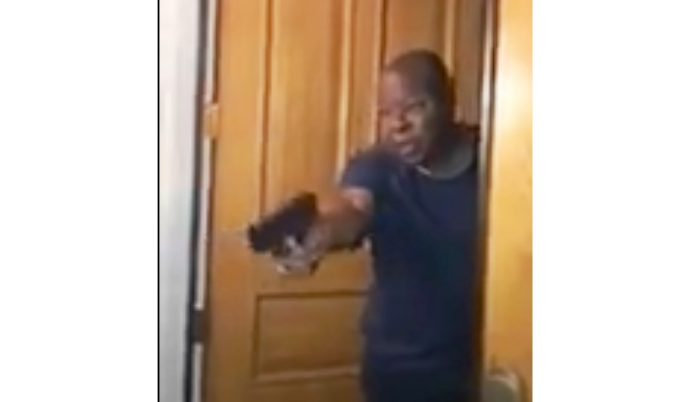 Husband of Los Angeles district attorney accused of waving gun at community members