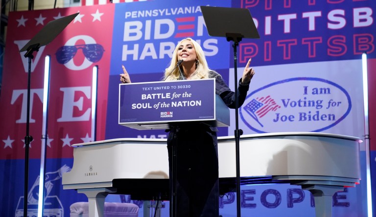 Obama, Lady Gaga, and John Legend take stage for Biden-Harris Election Day eve push