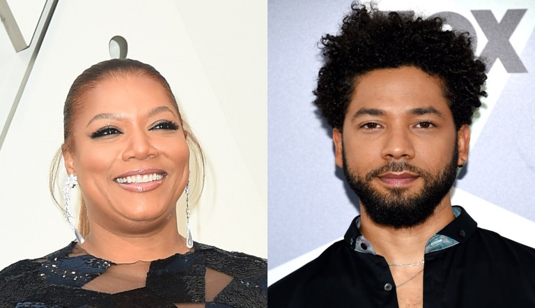Pictured are Queen Latifah, left, and Jussie Smollett, right.