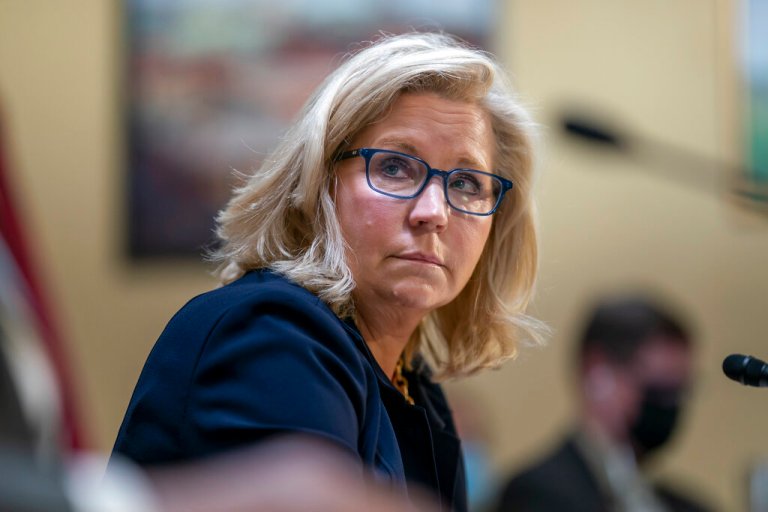 Rep. Liz Cheney speaks out on Supreme Court leak for the first time.  (AP Photo/Amanda Andrade-Rhoades, File)