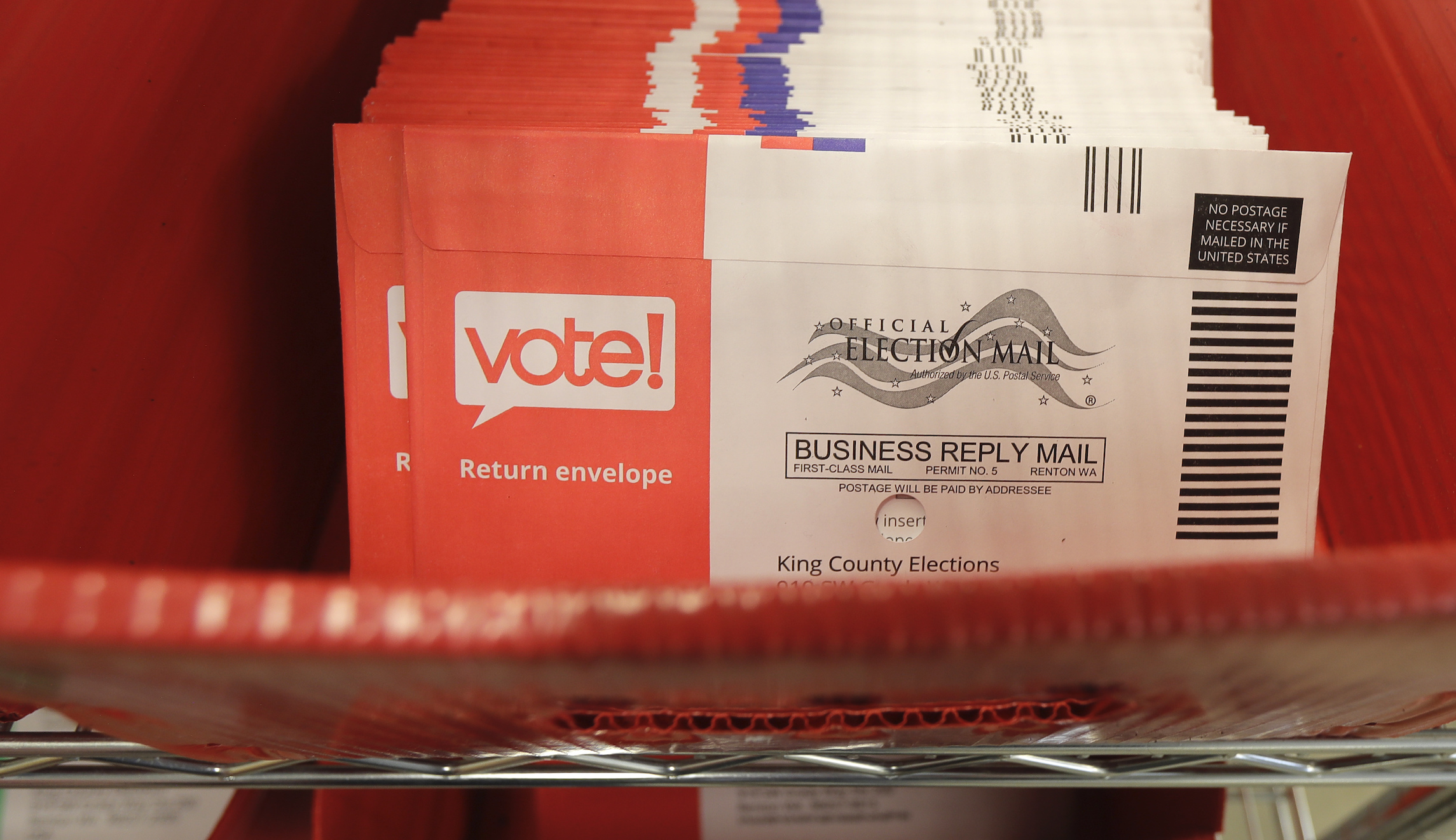 Biden votes in person for Delaware primary