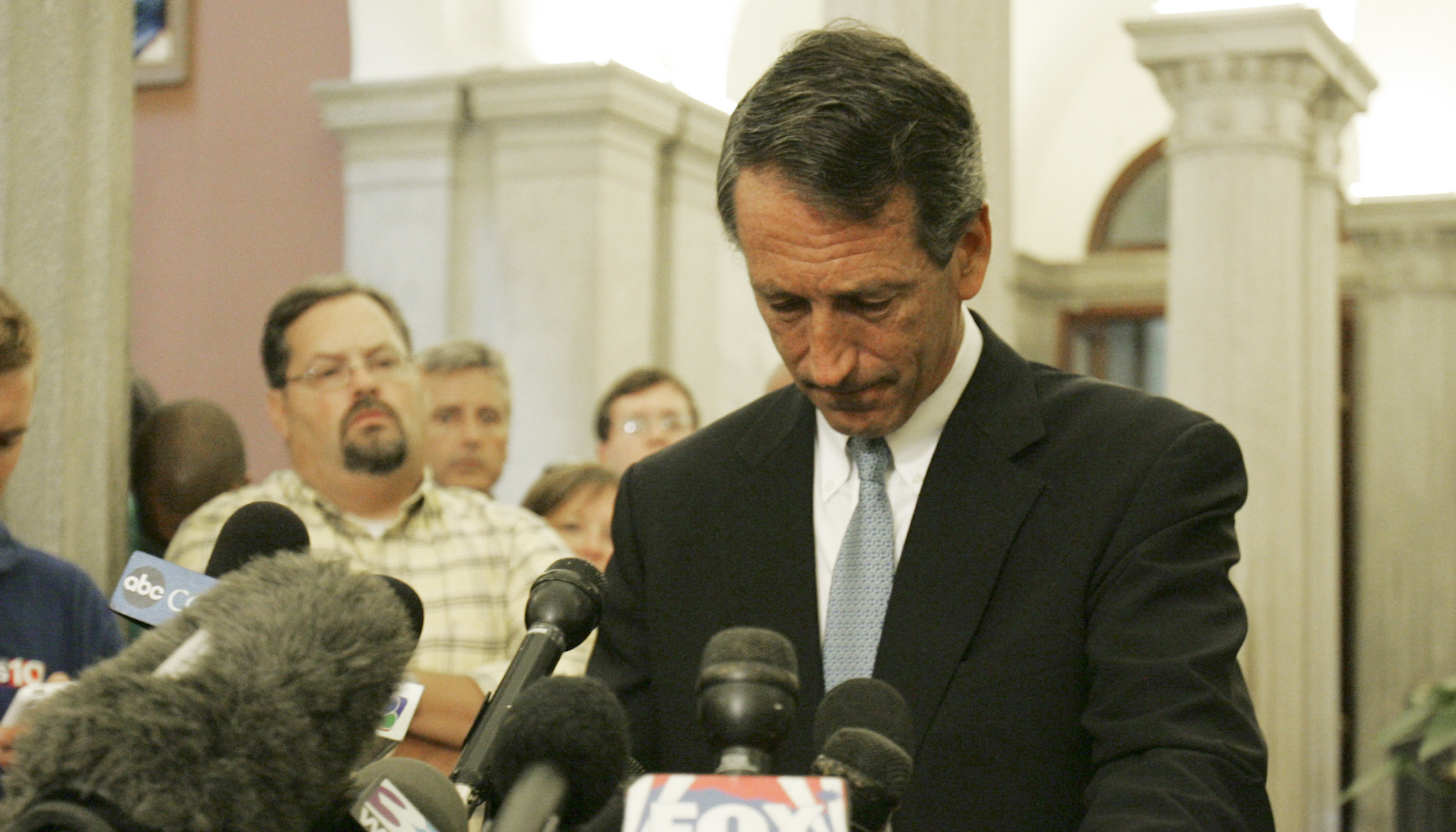 One person showed up to Mark Sanford 2020 campaign launch — a Democrat with no plans to vote