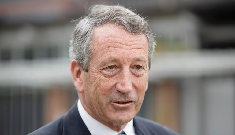 Former South Carolina Gov. Mark Sanford speaks during the 1st Congressional District debate on Monday, April 29, 2013 in Charleston, S.C. 