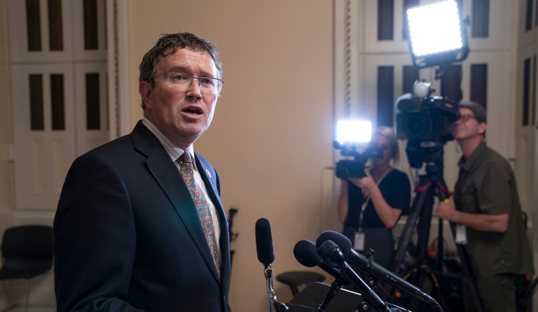 GOP lawmaker says Thomas Massie’s stunt put Trump and Pelosi on same page