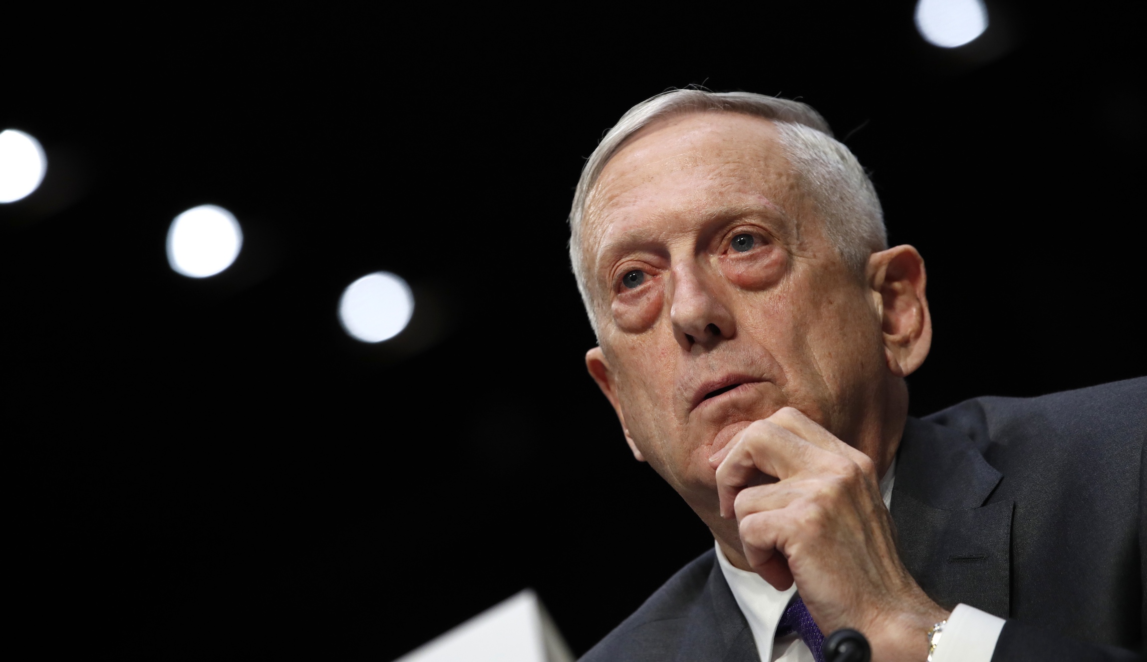 Mattis book already discounted by 43%