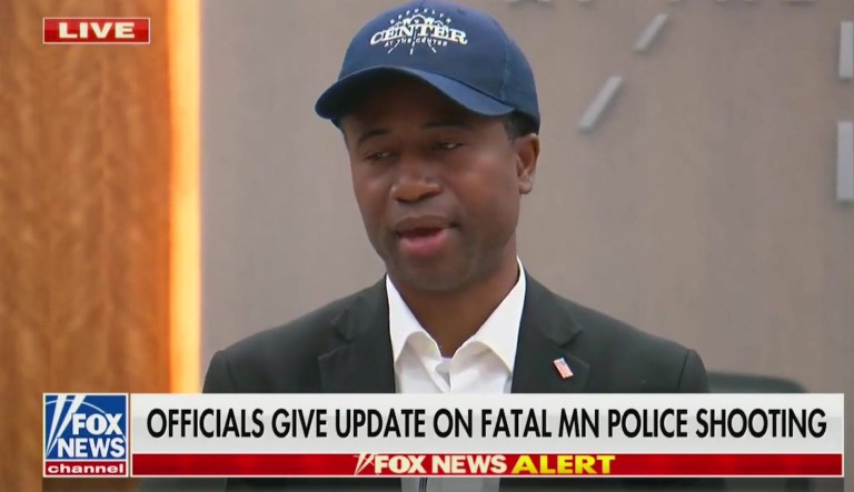 Mayor Mike Elliott, leader of Brooklyn Center