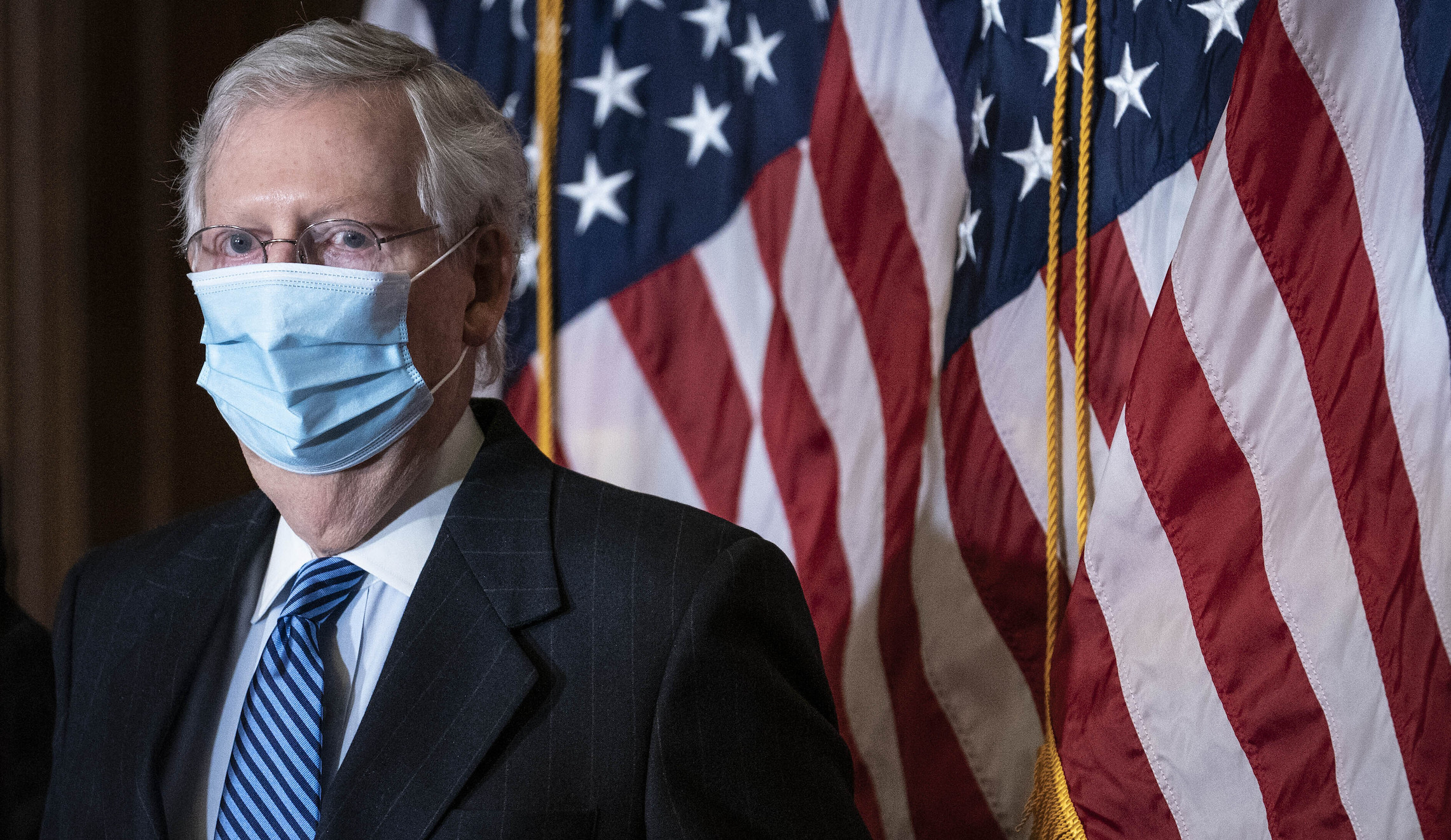 Spending clash ahead, McConnell warns Democrats