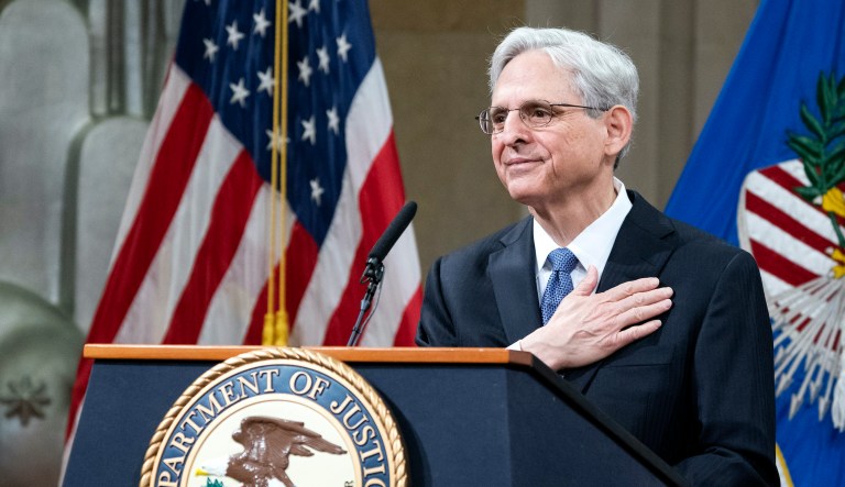 Attorney General Merrick Garland.