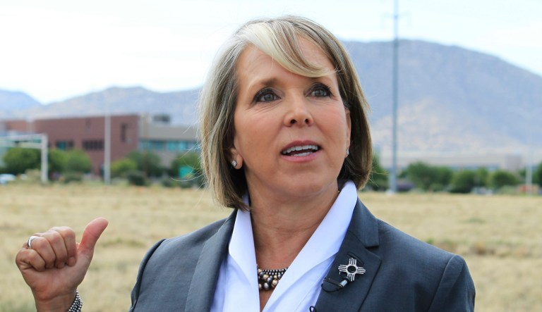 New Mexico Gov. Michelle Lujan Grisham has not fulfilled a promise during the presidential campaign to seek a waiver exempting her state from the federal government's pause on new oil and gas leasing.