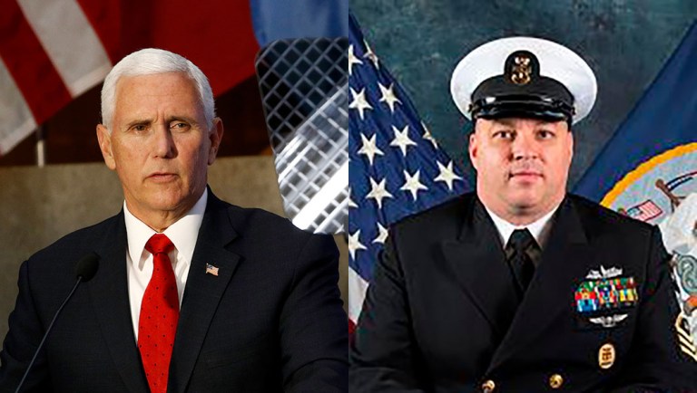 ‘I hate this PC Navy’: Old salts dismayed by downfall of master chief over Pence ‘strip club’ quip