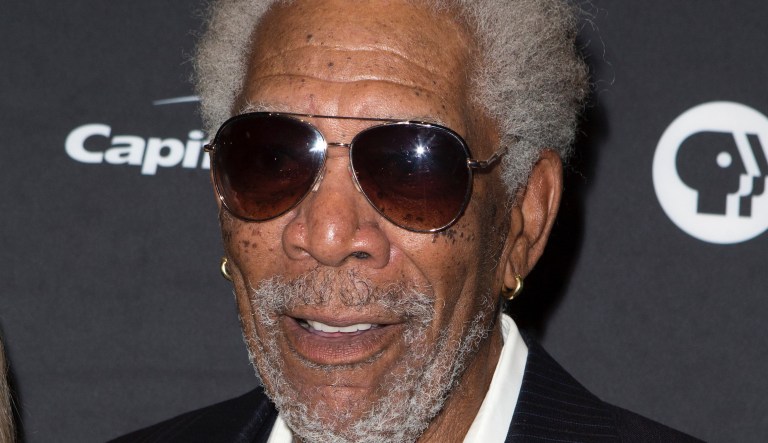 Actor Morgan Freeman attends the 2018 PEN Literary Gala at the American Museum of Natural History on Tuesday, May 22, 2018, in New York.