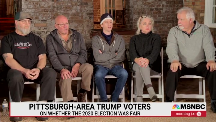 Trump voter focus group