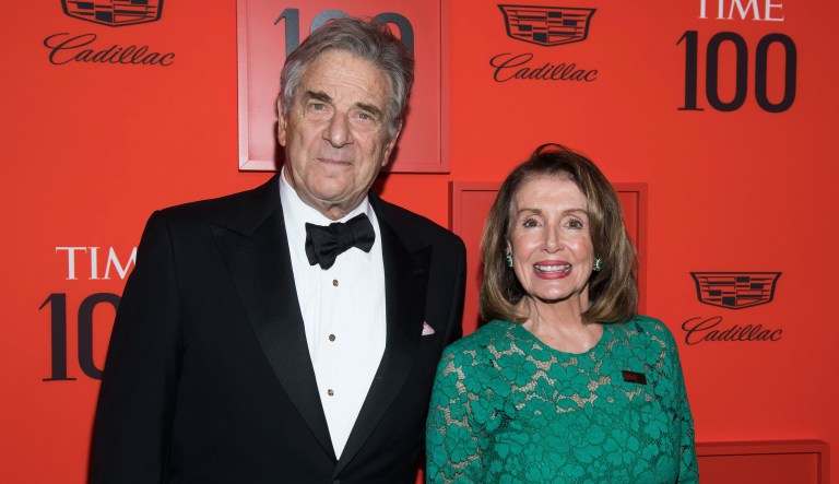 Paul Pelosi and Nancy Pelosi attend the 2019 Time 100 Gala, celebrating the 100 most influential people in the world, in New York.