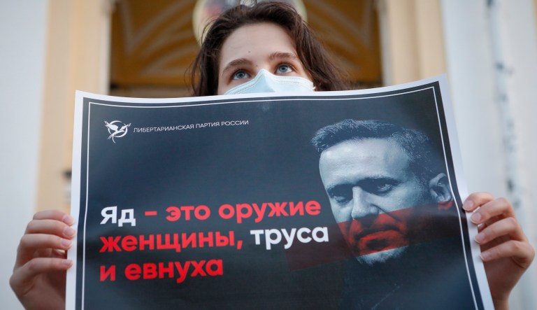 Congressmen urge investigation into Russian involvement in ‘despicable attack’ against Alexei Navalny