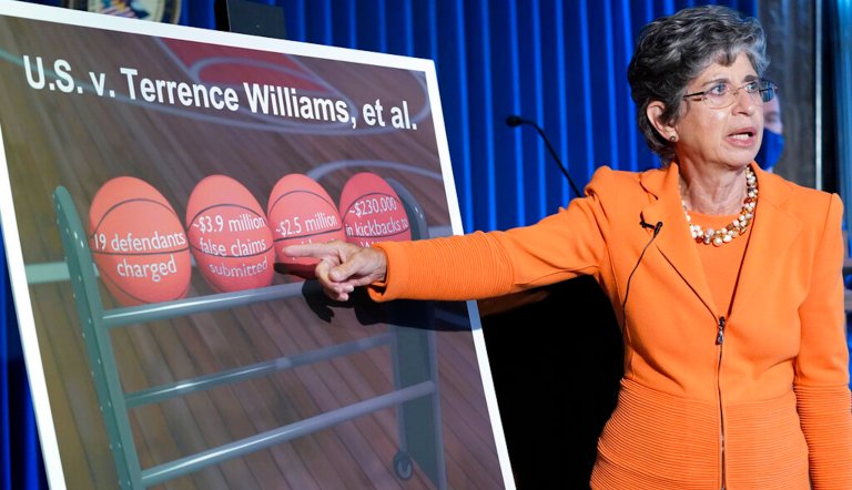 Former NBA players charged with healthcare fraud