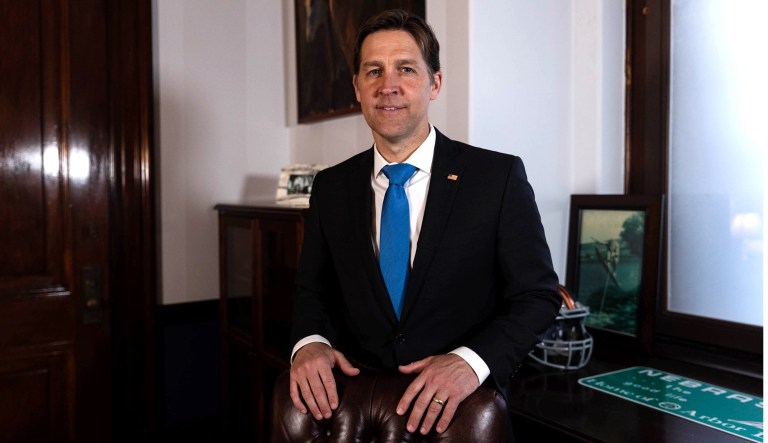 Nebraska Sen. Ben Sasse said a reckoning is in store for U.S. corporations and the financiers of American tech companies who try to hide their heads in the sand regarding Chinaâs human rights abuses.