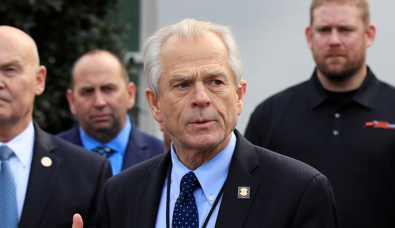 Former White House trade adviser Peter Navarro.