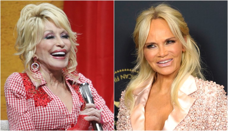 Dolly Parton and Kristin Chenoweth