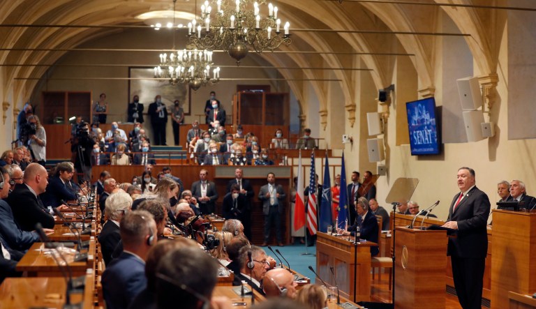 Pompeo: China ‘paranoid’ about the West