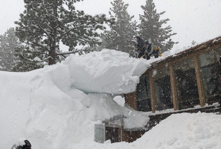 California town will be digging out of record snow for months