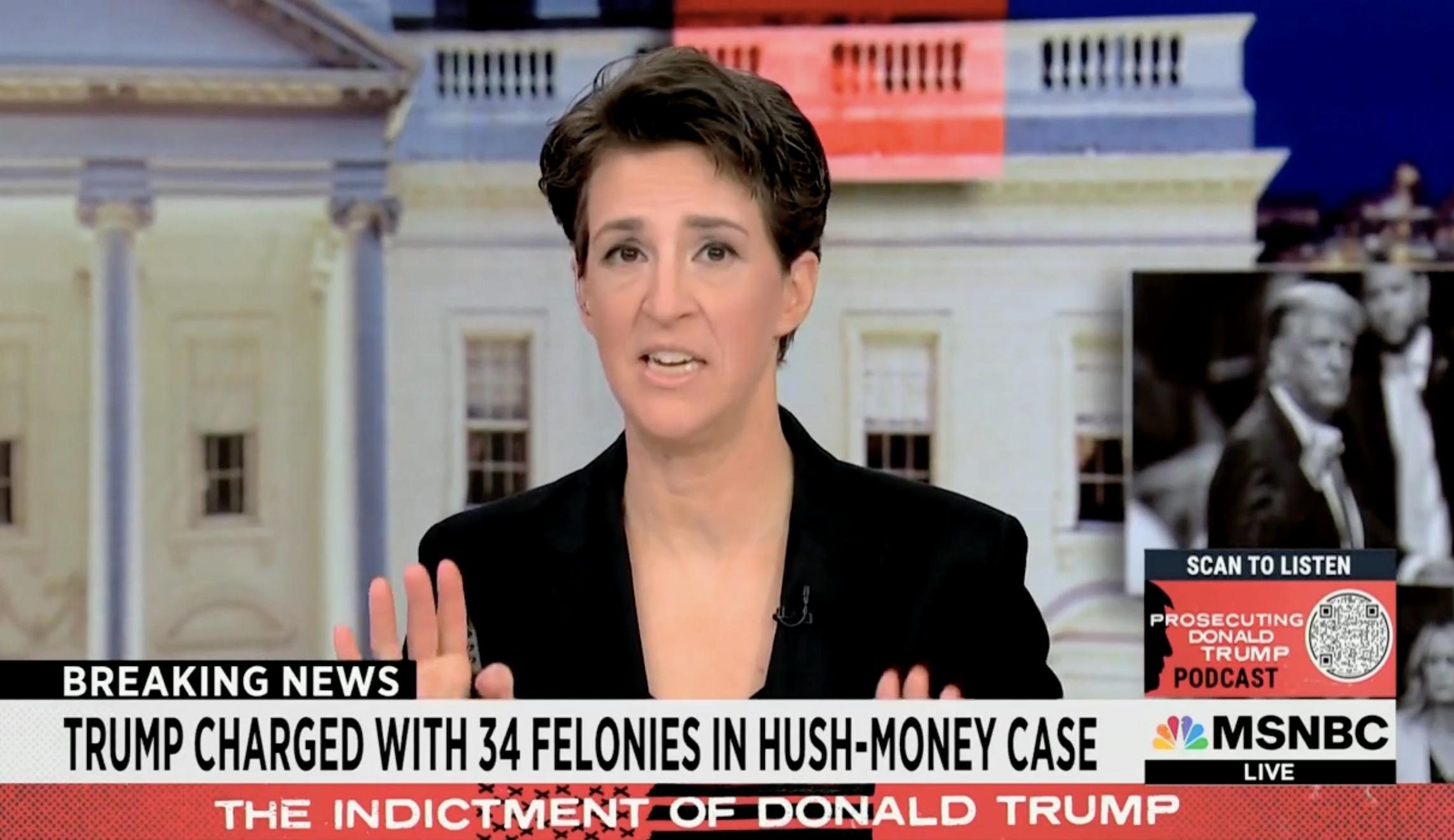 Donald Trump arrest: MSNBC skips Trump’s post-arrest speech, calls it not ‘newsworthy’