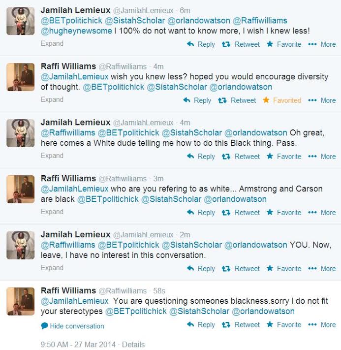 Editor for Ebony insults black conservatives on Twitter