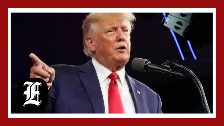 Ron DeSantis and Donald Trump