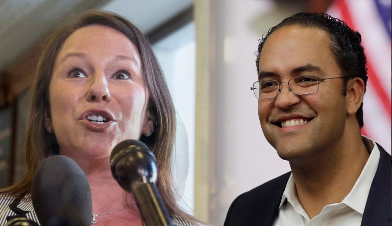 Martha Roby and Will Hurd are seen.
