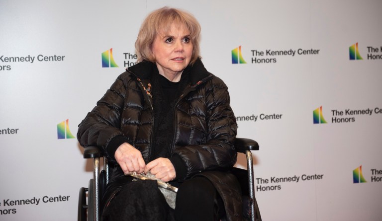 2019 Kennedy Center Honoree singer Linda Ronstadt arrives at the State Department for the Kennedy Center Honors State Department Dinner on Saturday, Dec. 7, 2019, in Washington.  