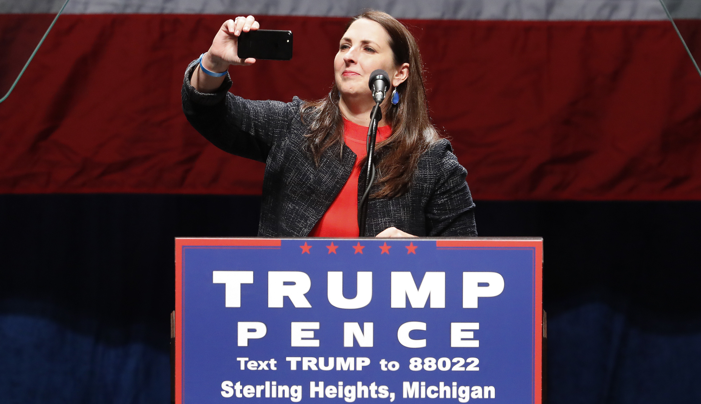 GOP chairwoman’s coronavirus test comes back negative