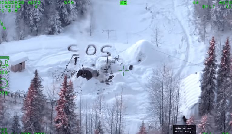 VIDEO: Alaska man who spent more than 20 days in subzero temperatures rescued