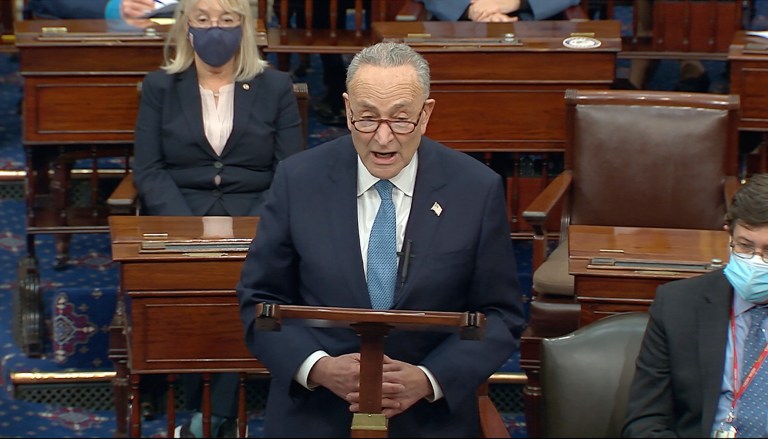 Schumer: Trump must be blocked from running for president again
