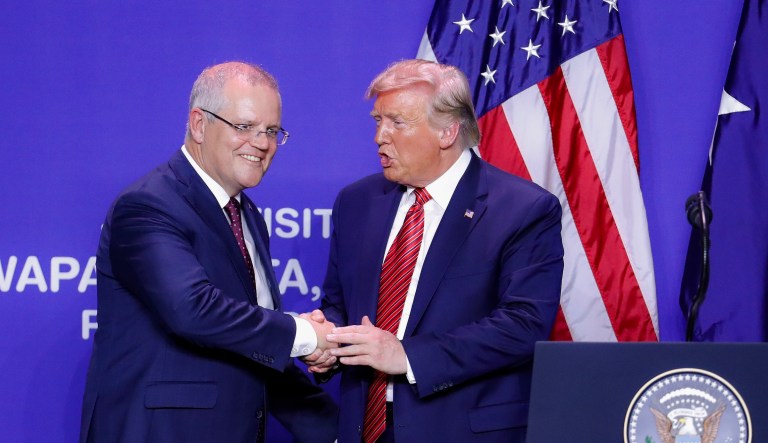 Australia takes lead in backing Trump on China as Europe dithers