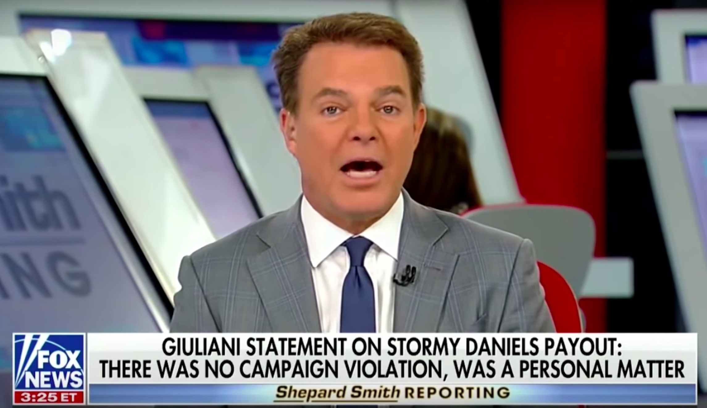 Shepard Smith chides Rudy Giuliani for changing his story on Stormy Daniels’ payment