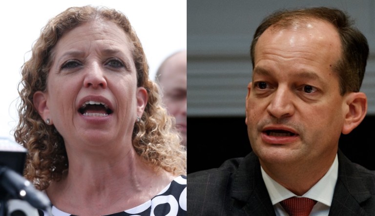 Wasserman Schultz calls for DOJ inspector general to probe Labor Secretary Alexander Acosta