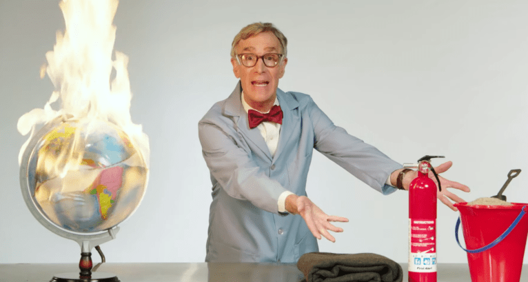 Bill Nye: ‘The world is on f—ing fire’ if emissions aren’t curbed