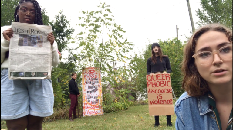 ‘There’s queer blood on your homophobic hands’: Notre Dame students attack Catholic campus groups
