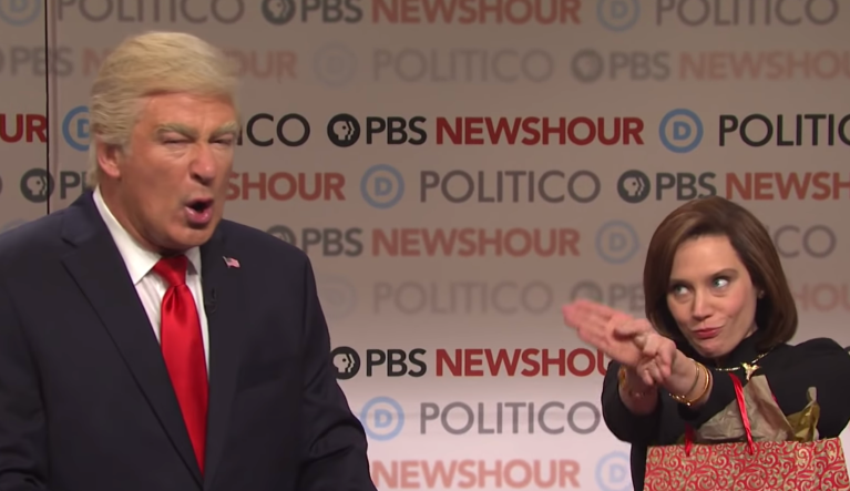 SNL lionizes an anti-vaxxer and a serial assaulter to own Trump