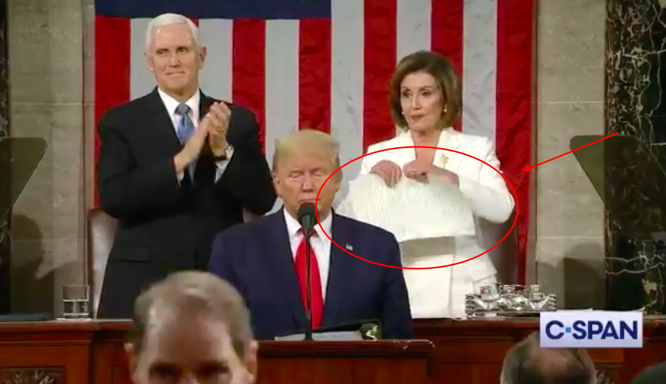 Pelosi’s pathologically idiotic paper partisanship