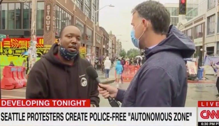 ‘We brought the fight to them’: CHAZ protester says they will ‘take over’ police precinct even if police ‘threaten’ them