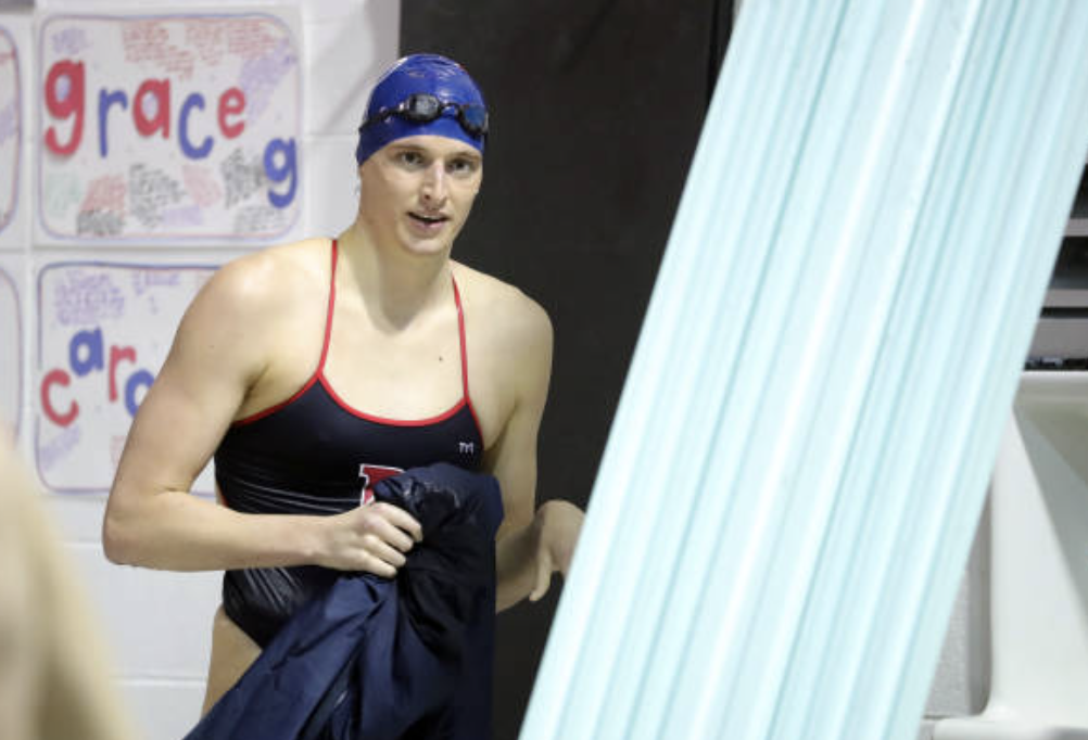 The UPenn female swim team is actually female again