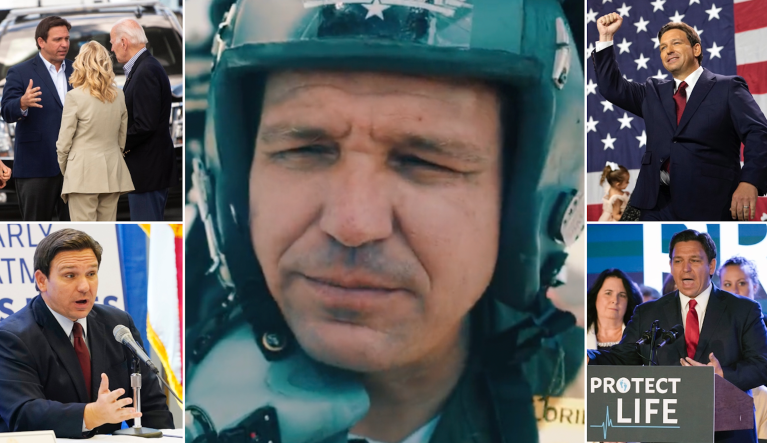 ‘Not going to let them cancel me’: ‘Top Gov’ Ron DeSantis’s 2022 maverick moments