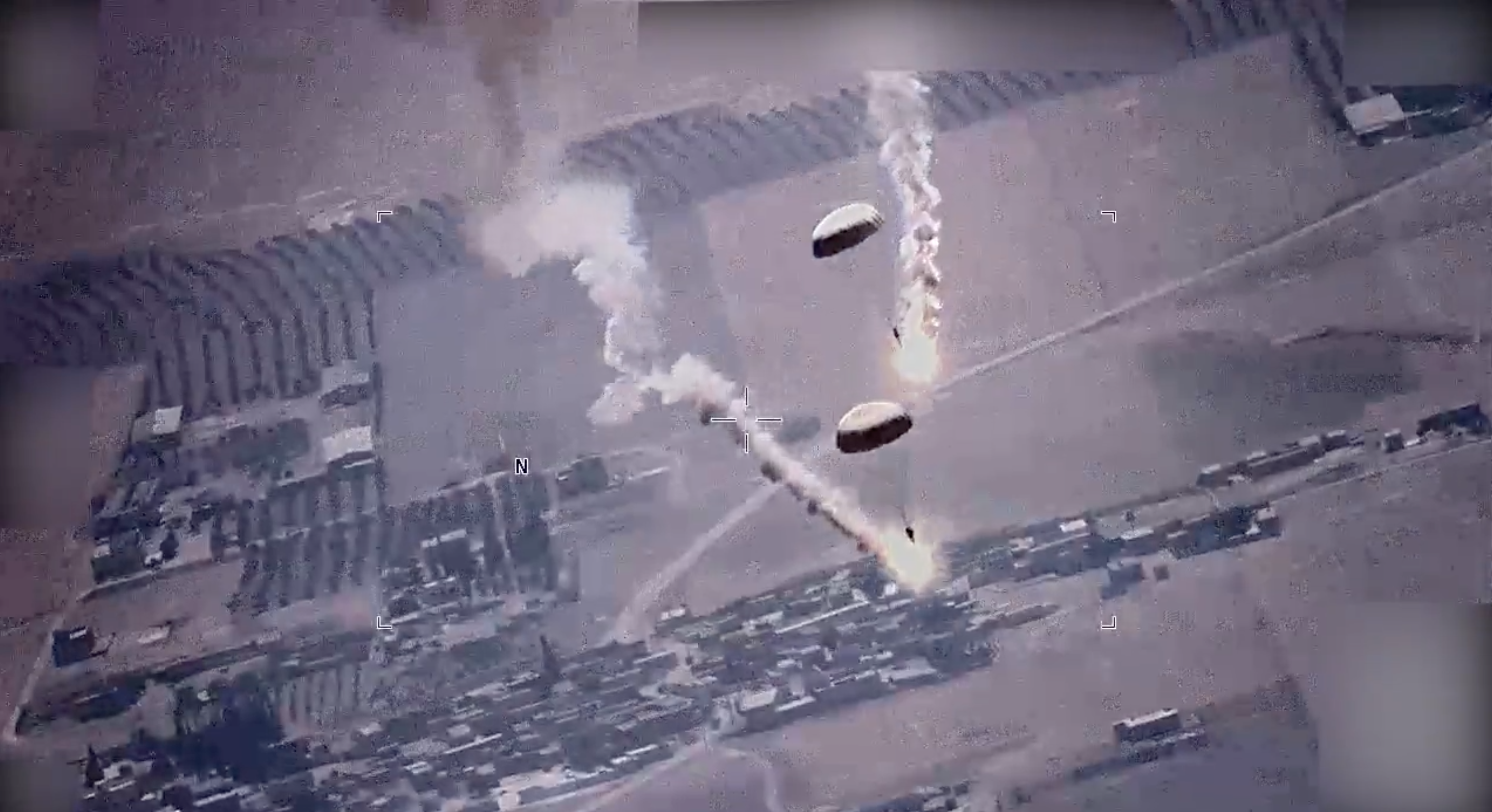 US releases footage of Russian jets harassing American drone over Syria