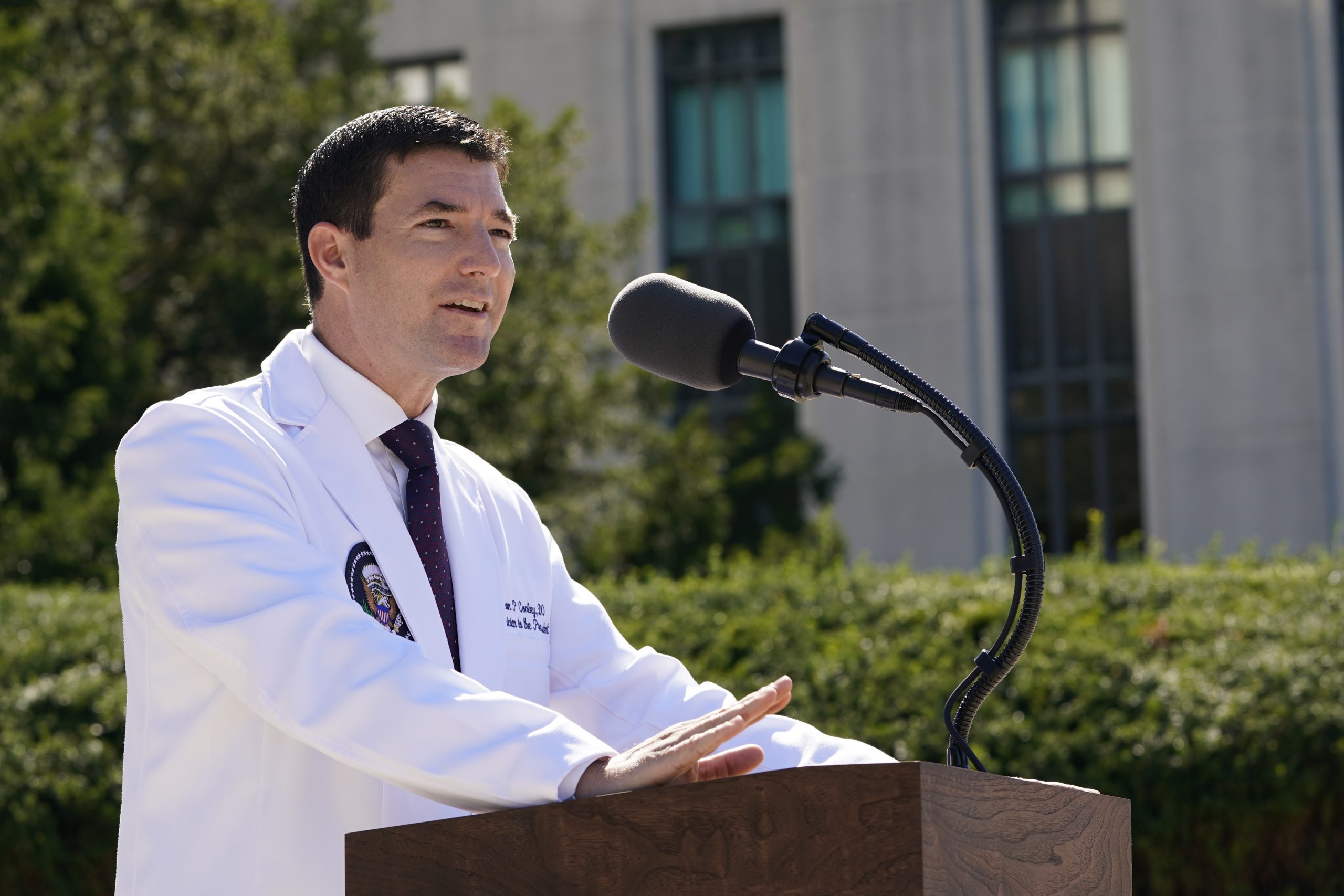 WATCH LIVE: White House doctor gives update on Trump’s health following coronavirus diagnosis