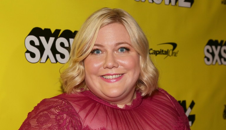 Lindy West arrives for the world premiere of the series "Shrill" at the State Theatre during the South by Southwest Film Festival on Monday, March 11, 2019, in Austin, Texas.