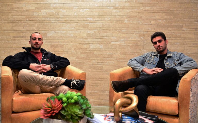 The owners of Simply Carbon Fiber are shown above.