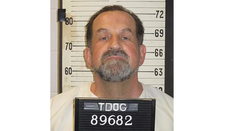 FILE - This photo provided by Tennessee Department of Correction shows death row inmate Nicholas Sutton. According to the Tennessee Department of Correction, Sutton is scheduled to be executed Thursday, Feb. 20 for killing a fellow inmate.