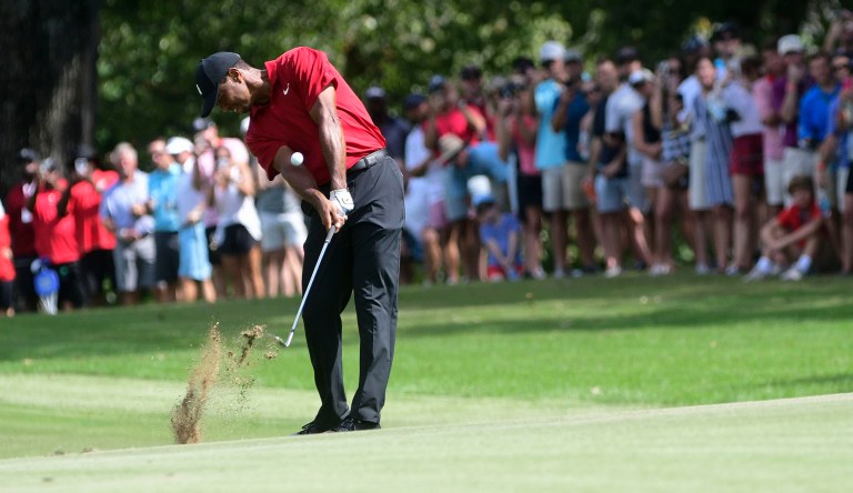 Tiger Woods wins Masters, first major win since 2008