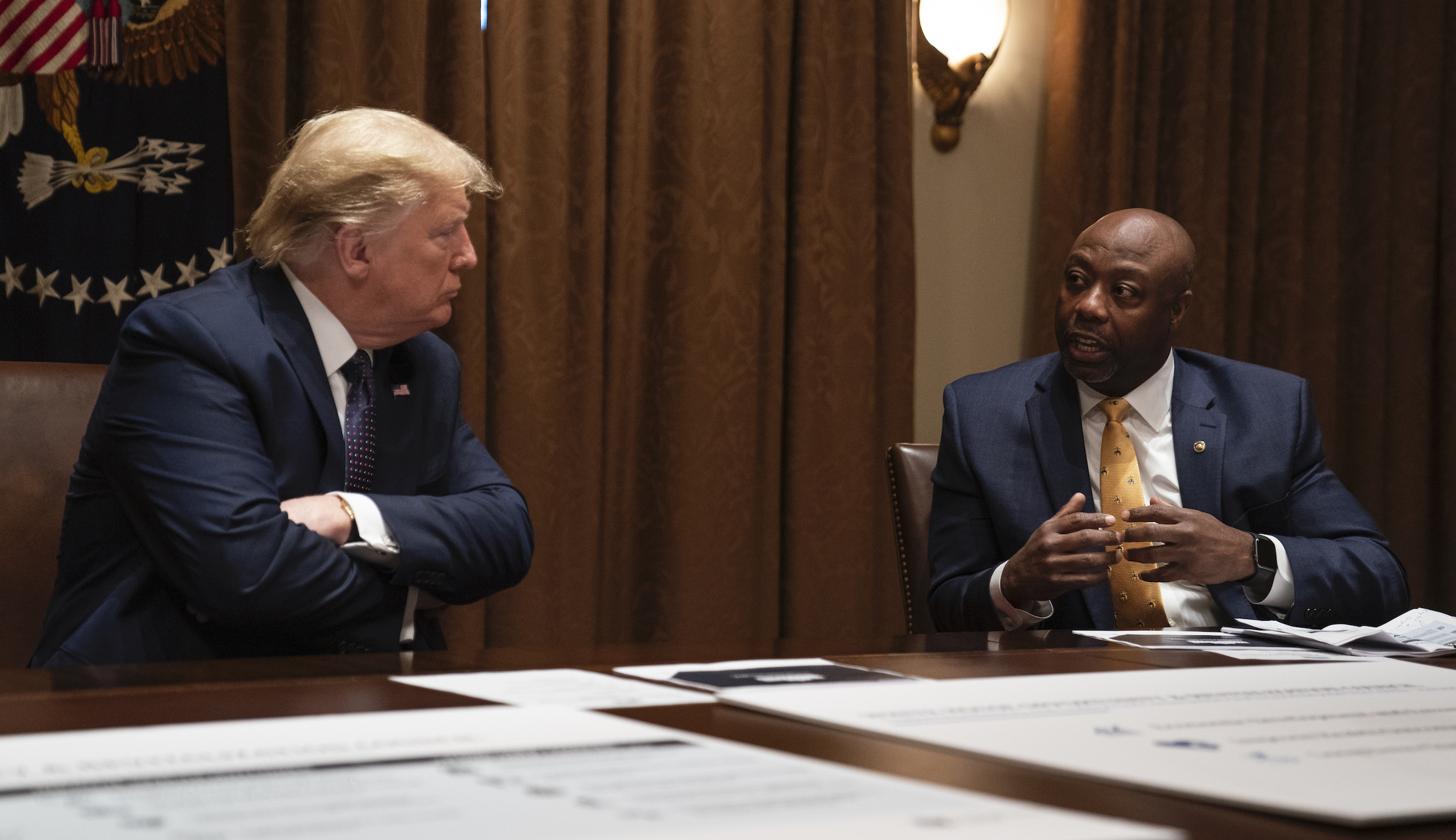 Tim Scott gets Trump’s ‘complete and total endorsement’